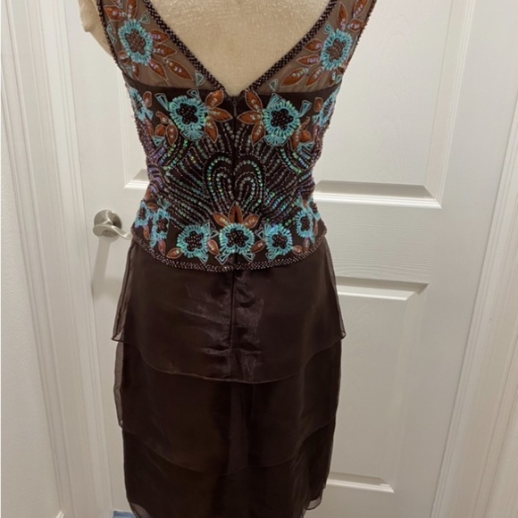 Ignite‎ Evenings Beaded Cocktail Dress - Picture 1 of 6
